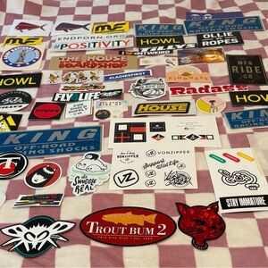 Lot of 170 Stickers